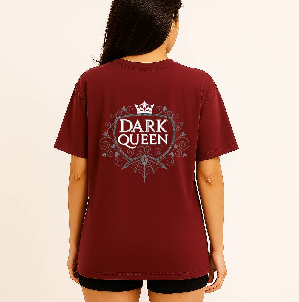 Dark Queen Women Oversized Tshirt