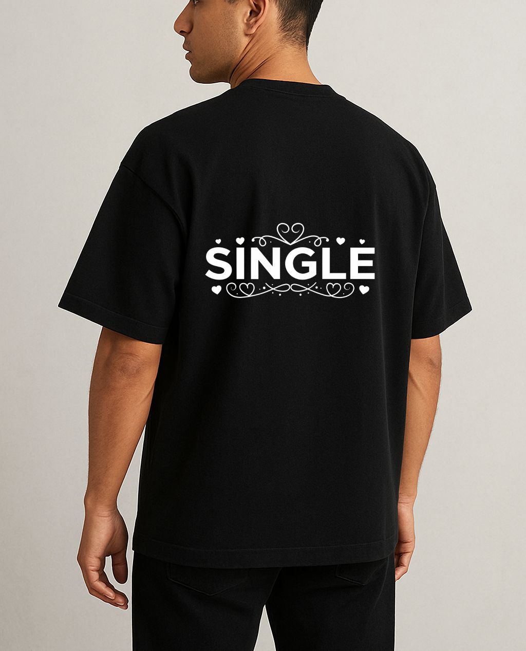 Single Men Oversized Tshirt