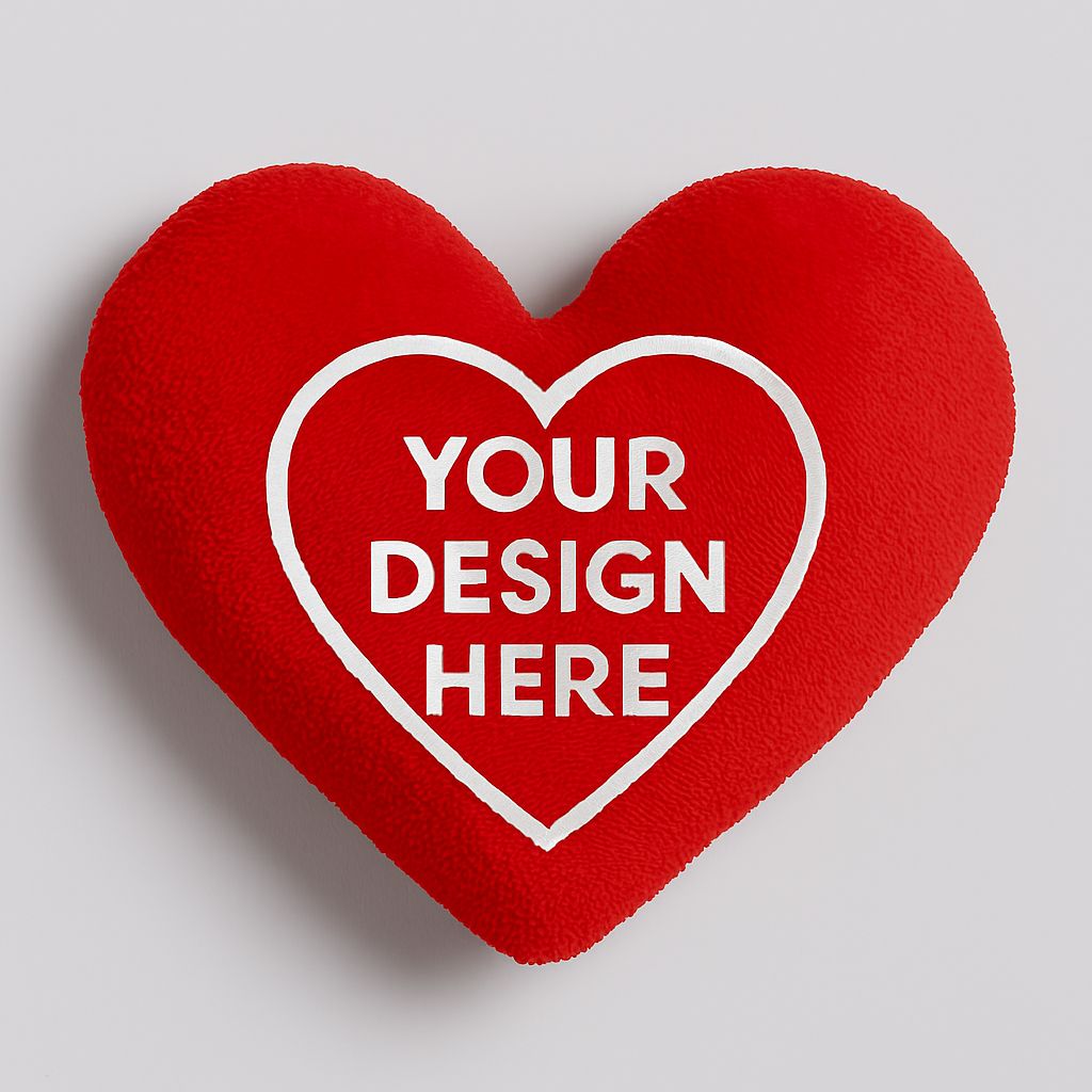 Custom Red Heart Toy
