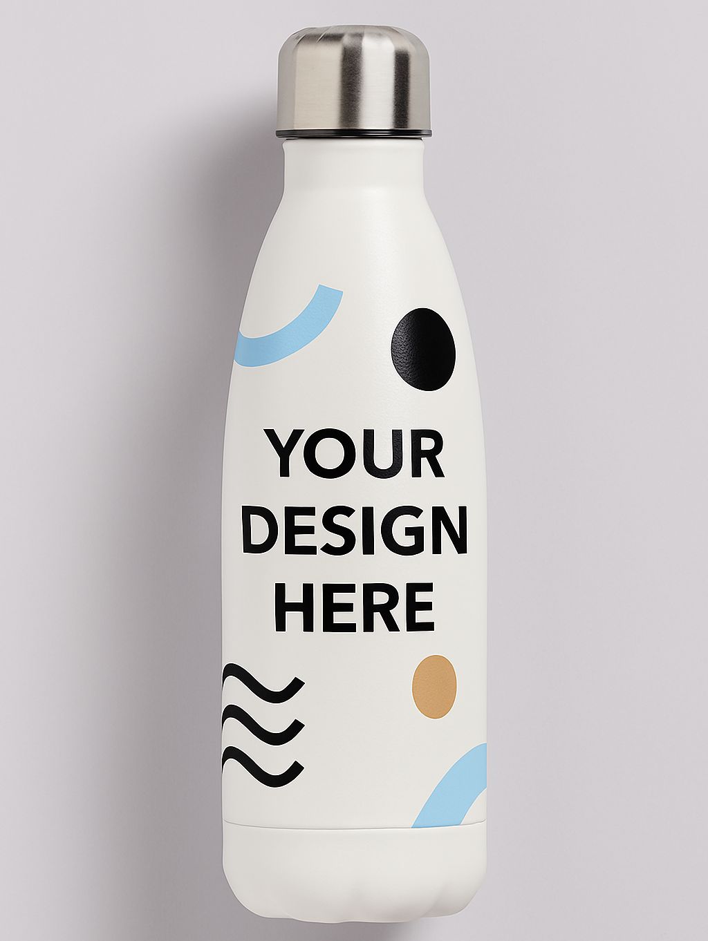 Custom White Bottle
